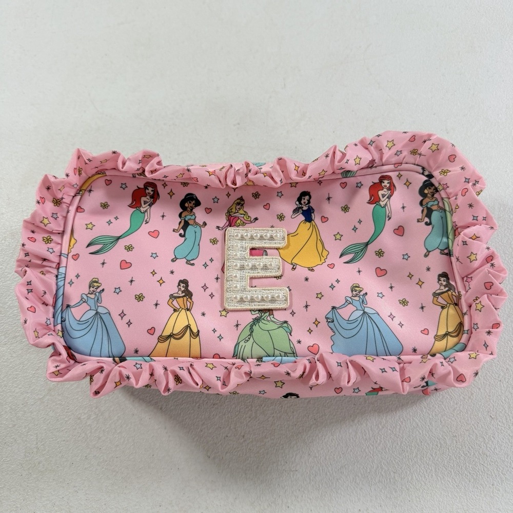Disney x Stoney Clover Lane Princess Never Stop Dreaming Zipper Pouch Cosmetic
